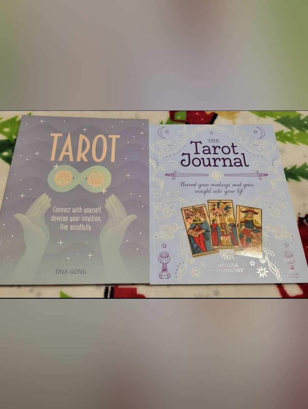 Tarot Journal & Guidebook Set in Lavender and Pastel Purple